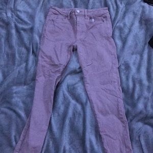 Women’s colored jeans